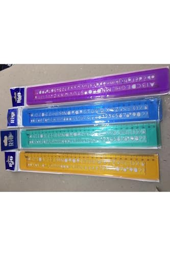 30 cm turuncu harf şablonu 8693972118051