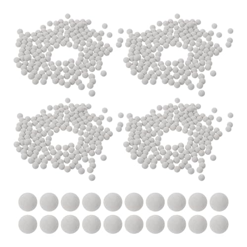 Gránulos redondos blancos cerámicos de 1000g para eliminación suave de rayaduras en joyería