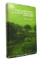 Transcendentalism As a Social Movement, 1830-1850 0300037570 Book Cover