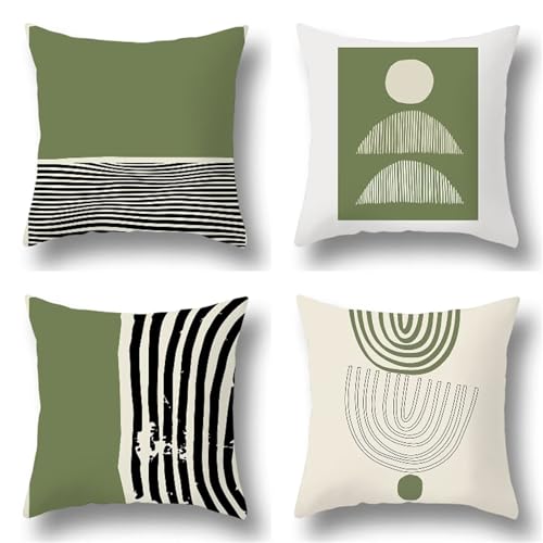 Generisch Wasserdichte Outdoor-Kissenbezüge, 4 Stück