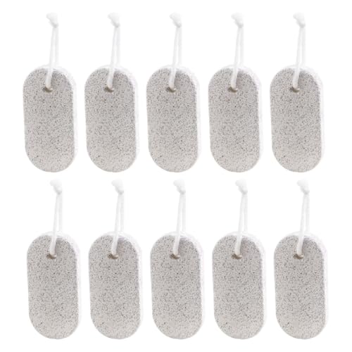 Pierre ponce naturelle pour bain de pieds à domicile | Lot de 20pcs pour soins des talons