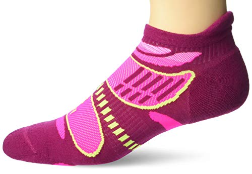 Balega Ultralight No Show Athletic Running Socks for Men and Women (1 Pair), Wildberry, Large