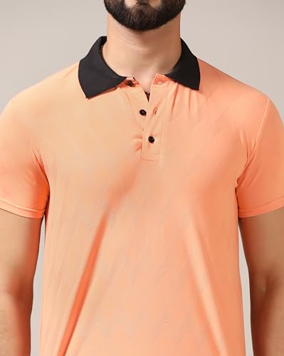 Image of TOPLOT Men's Regular Fit Polo T-Shirt