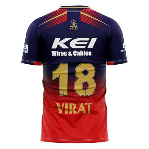 Image of RCB Jersey 2025| Virat 18 New Jersey 2025 for Men