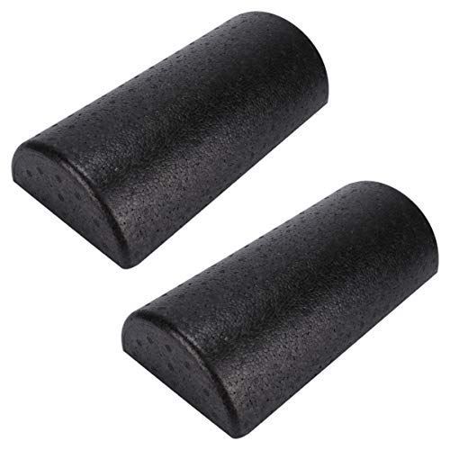 2 rolos musculares de espuma de alta densidade da Besportble, rolo de massagem semiesportivo, dispos