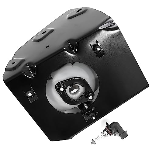 HECASA Fog Light Assembly Compatible with 1999-2004 Ford F-150 F-250 Expedition Heritage Replacement for FO2591105 W/Halogen Bulb Fog Lamps Clear Lens Driver & Passenger Side by HECASA - Used condition - Image 9