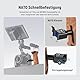 NEEWER Side Handle Holz Seitengriff mit Fernauslöser für Aufnahme Start/Stopp, NATO Klemme 1/4 und 3/8 Gewinde vertikale Einstellung Kompatibel mit SmallRig Camera Cage Sony Fujifilm Panasonic CA123