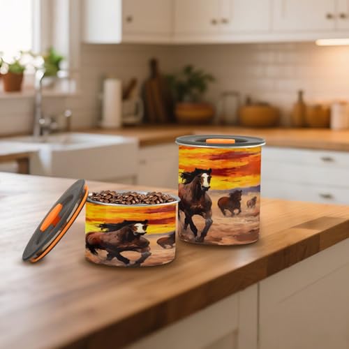 Envase Hermético de Acero Inoxidable para Café 900 ml miniatura 6