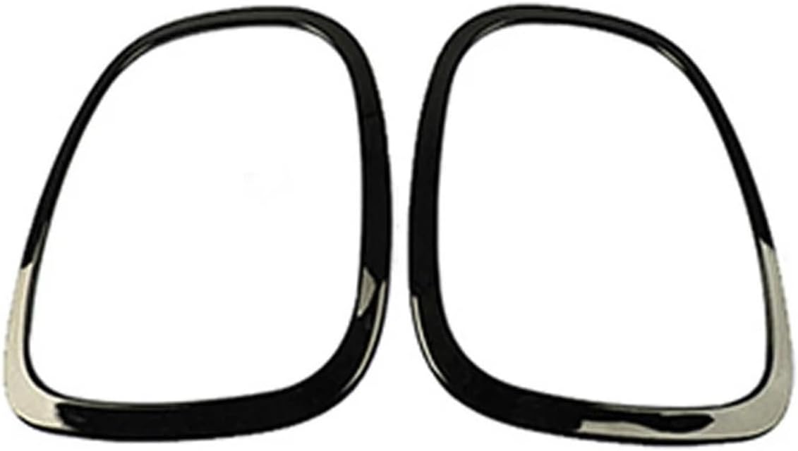 Compatible For BMW MINI F55 F56 F57 2014-2023 Three/Five Doors Car Taillight Frame Rear Tail Lamp Cover Case Trim Black 1 Pair