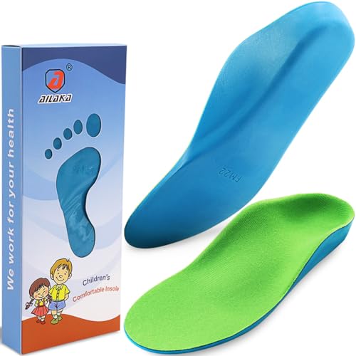 Ailaka Kids Orthotic Arch Support Insoles, PU Foam...