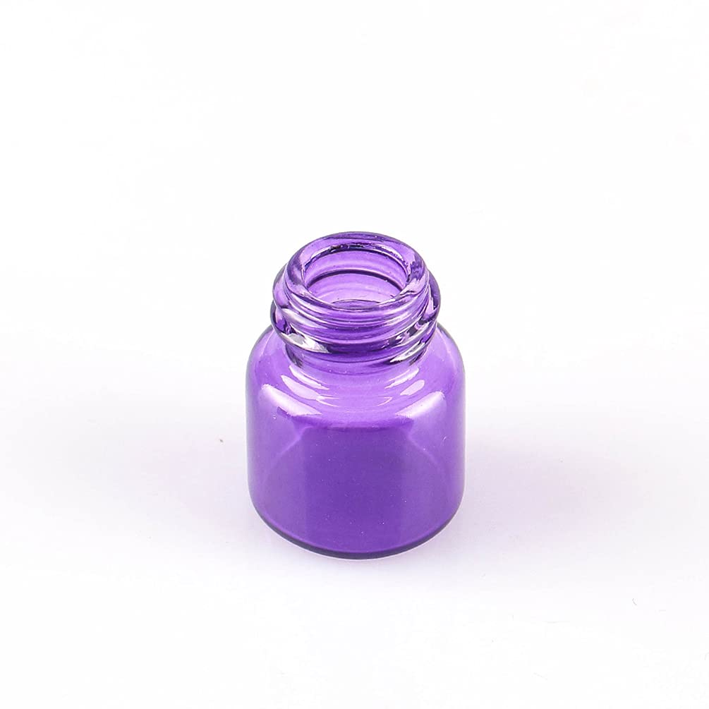 200 Stück Leer 5 ml Kleine Glasflaschen mit Orifice Reducer Grün Mini-ätherische Ölflaschen Duft Glas Fläschchen für Ätherisches Öl,Aromatherapie,Parfüm,Massage