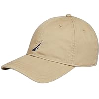 Nautica Men's Anchor Essential Cap, Khaki, One Size