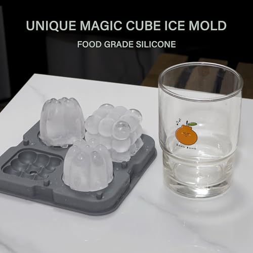 Molde de silicona para cubitos con pinzas y embudo miniatura 2