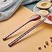 Ecloud Shop® Woden Chopsticks Spoon Set Korean Tableware Combinations 2pcs