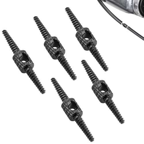 Kit di 5 attrezzi per il routing dei cavi interni della bicicletta, kit di instradamento dei cavi interni per filettare senza sforzo le linee freno/cambio, strumento di filettatura del cavo del freno