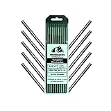 WeldingCity 10-pcs Premium TIG Welding Tungsten Electrode Rod 2.0% Ceriated (Gray, EW-Ce20) 3/32