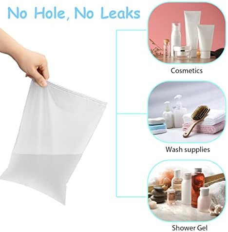 Travel Storage Bags Organiser, BENUAN Reusable Saving Space Plastic Ziplock Seal Clothes Bag Waterproof Luggage Organiser Frosted Bag