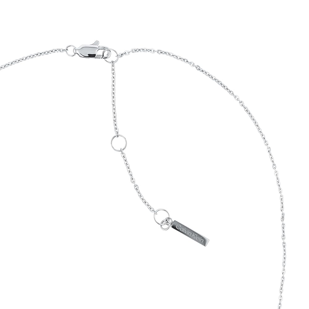 Calvin Klein Collares para Mujer Colección WARPED RINGS de acero inoxidable