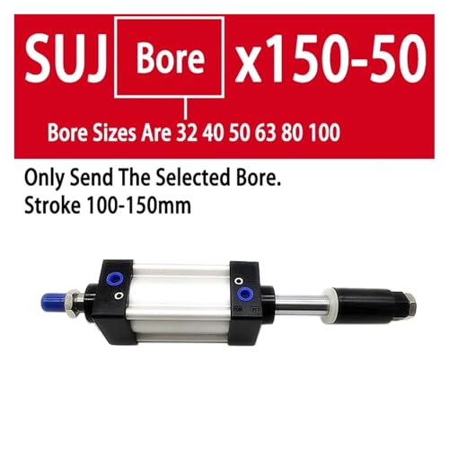Vérin pneumatique SUJ32 course réglable pour stopper les arrêts machine