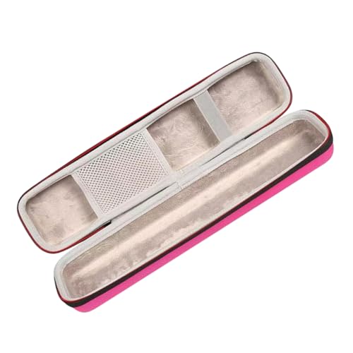 Funda de almacenamiento para planchas de pelo y rizadores, estuche rígido portátil para herramientas de peinado miniatura 1