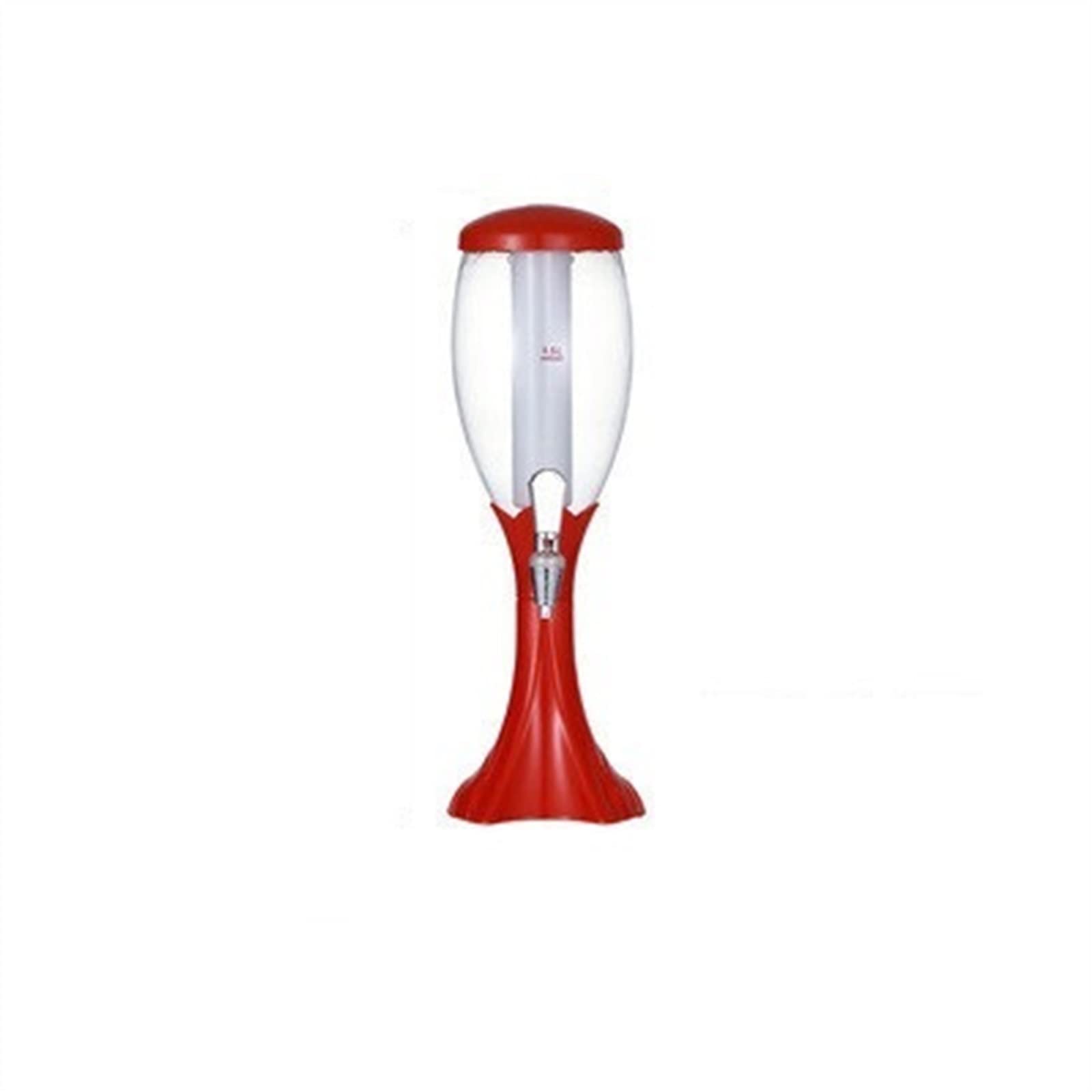 Torre di Birra con Rubinetto 1.5L Vino Birra Cannone Hotel Bar Cocktail Dispenser di birra Secchiello da tè nero Ristorante Bevande da tè Apparecchio Regalo Versatore di vino Dispenser di Birra refrig