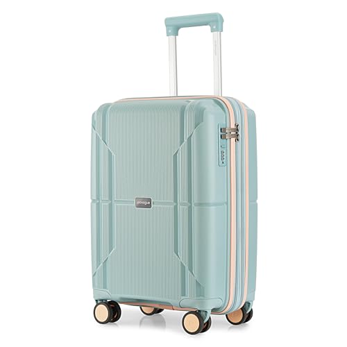 Provogue Lumina Hard-Sided PP 55 Cm Suitcase/Cabin Trolley Bag Sm...