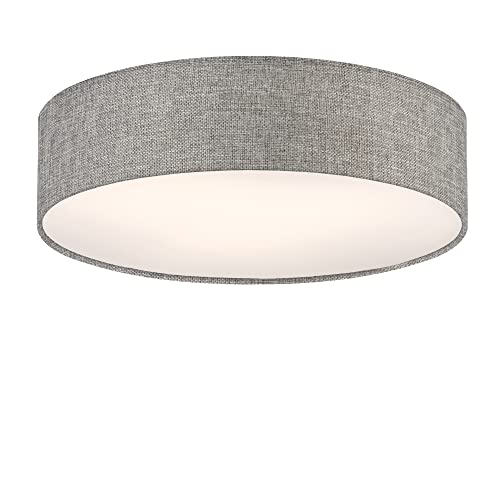 Coup Light MOON Deckenlampe I Stoffdeckenleuchte I Deckenleuchte I Bürolampe I Textilschirm - Ø45x13cm - 4xE27 - Verschiedene Farbkombinationen Cover