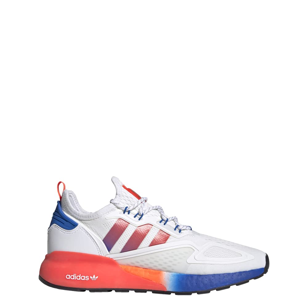 S☆K Buy Adidas ZX 2K Boost Shoes Men's, White, Size 9, White