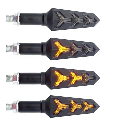 Feu arrière clignotants LED coulants moto pour XT 250 Intruder 800 FatBob