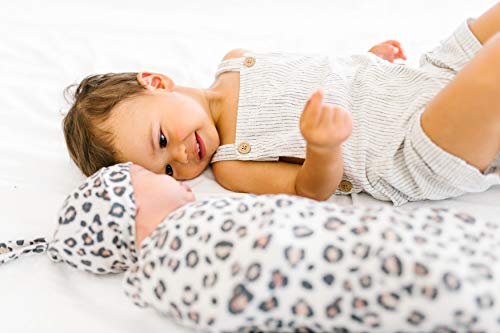 Image of Copper Pearl Swaddle Blankets for Newborns | Soft Stretchy Receiving Blankets for Boys and Girls | Large 46 x 46 Inch Baby Blankets | Lightweight and Breathable Swaddles | Zara