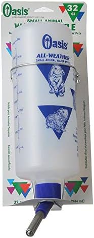 Oasis All Weather Small Animal Water Bottle 32 oz - Pack of 3