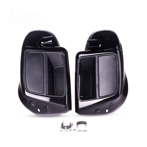 Jambe haut-parleur et carénage ventilé inférieur pour moto Street Glide
