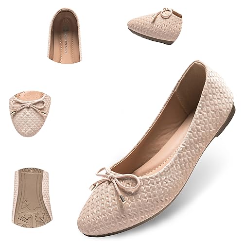 Alpine Swiss Claire Womens Ballet Flats Classic Round Toe Slip on Comfortable Flat Shoes2