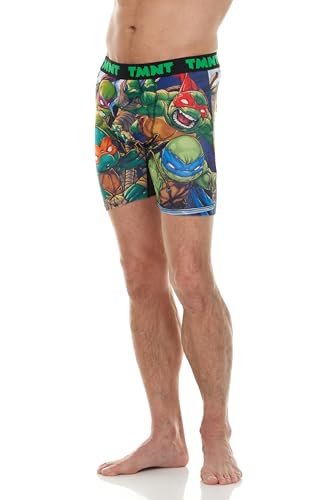 Teenage Mutant Ninja Turtles Men's Boxer Briefs - No Fly, Anti-Chafing Stitching, Comfort Shaped/Lined Crotch3