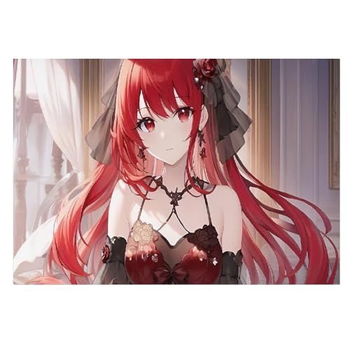 Póster de niña de anime en alta definición, conecta con tu pasión en tu habitación