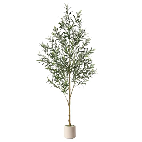 Alupssuc 6FT Artificial Olive Trees, Faux Silk...