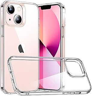 ESR Hybrid Case Compatible with iPhone 13 mini, Yellowing Resistant, Tough Drop Protection, Scratch-Resistant Back, Grippy Protective Frame, Classic Series, Clear