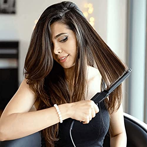 Kobeena Hair Straightener - 2023 New Kobeena Tourmaline Ionic Flat Iron, Dual Use Dry And Wet For Hair Care Adjustable Temperature For All Hair Types (1Pcs) #TOP4