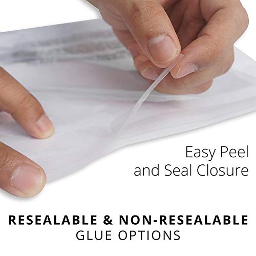 image for Poly Bags with Suffocation Warning - 20x24 Resealable - 100 Pack - Cle