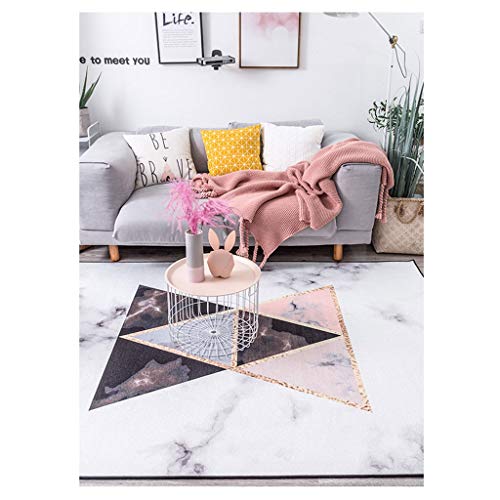 tapijt Nordic Rugs zacht tapijt Kinderkamer speelmat Modern Slaapkamer Nachtlampjes karpetten Grote Bedside Carpet for de woonkamer Vloerkleden (Color : A, Grootte : 200 * 300CM) - Afbeelding 5