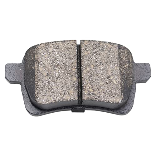 Image of TRQ Rear Brake Pad and Rotor Set Ceramic Compatible with 2014-2020 Fiat 500L