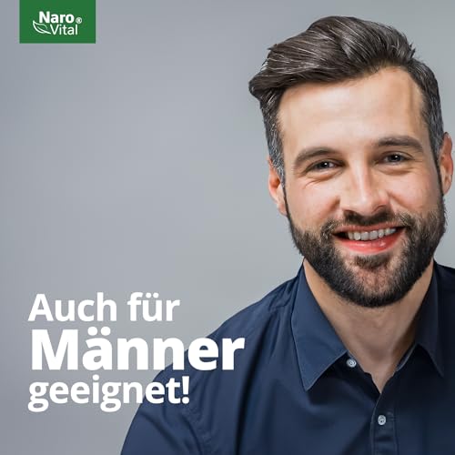 Haarvitamine NaroVital mit Biotin, Zink, Selen und OPC