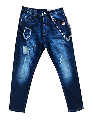 Preisvergleich Produktbild Wiya Damen Stretch Jeans Hose Reißverschluss Freizeithose DY506 (XS)