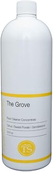 Topanga Scents The Grove Floor Cleaner Concentrate 32oz Citrus, Sweet Florals & Sandalwood Plant-Powered Shine, Refreshing Clean, Ideal for Everyday Use
