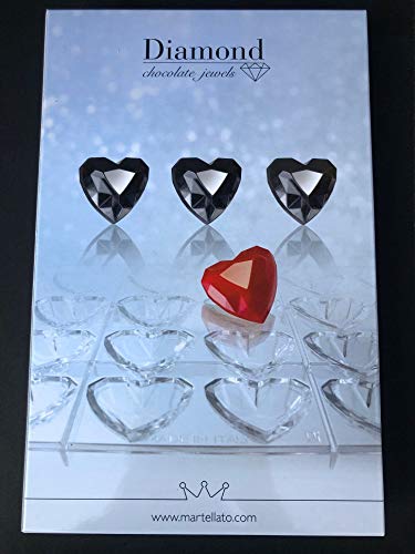 Amazon.co.jp: チョコレート型martellato【MA1993ジュエル ハート