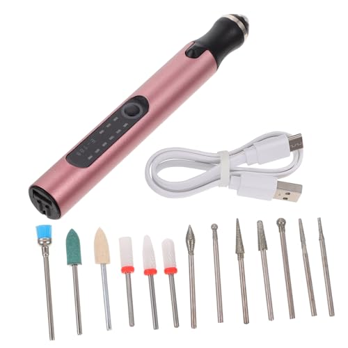 Coupe-ongles et fournitures pour nail art avec polissoir sans fil