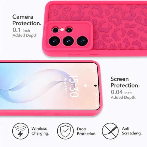 Image of Compatible with Samsung Galaxy S26 Ultra Case, Hot Pink