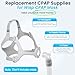Replacement for Wisp Frame System - Includes Headgear, Frame & Tube, Snug-Fit & Leak-Free Replacement CPAP Supplies - Nasal Mask Not Included