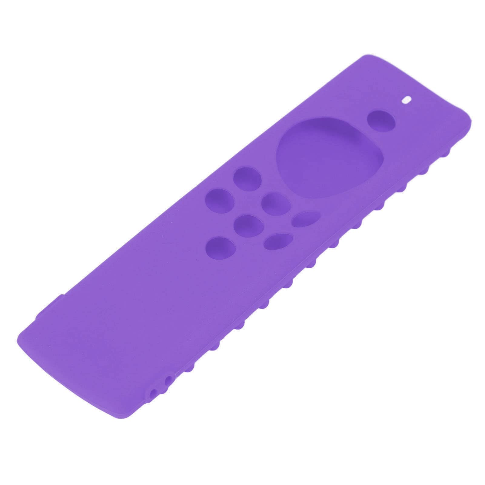 Fire TV Stick Lite Funda de Silicona a Prueba de Golpes para Mando a Distancia Protector Respetuoso con la Piel para Niños y Mascotas Funda Lavable Mando Distancia (Conjunto Morado)