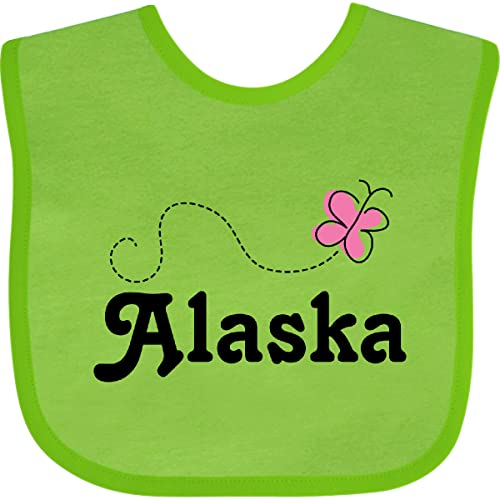 inktastic Alaska Butterfly Baby Bib